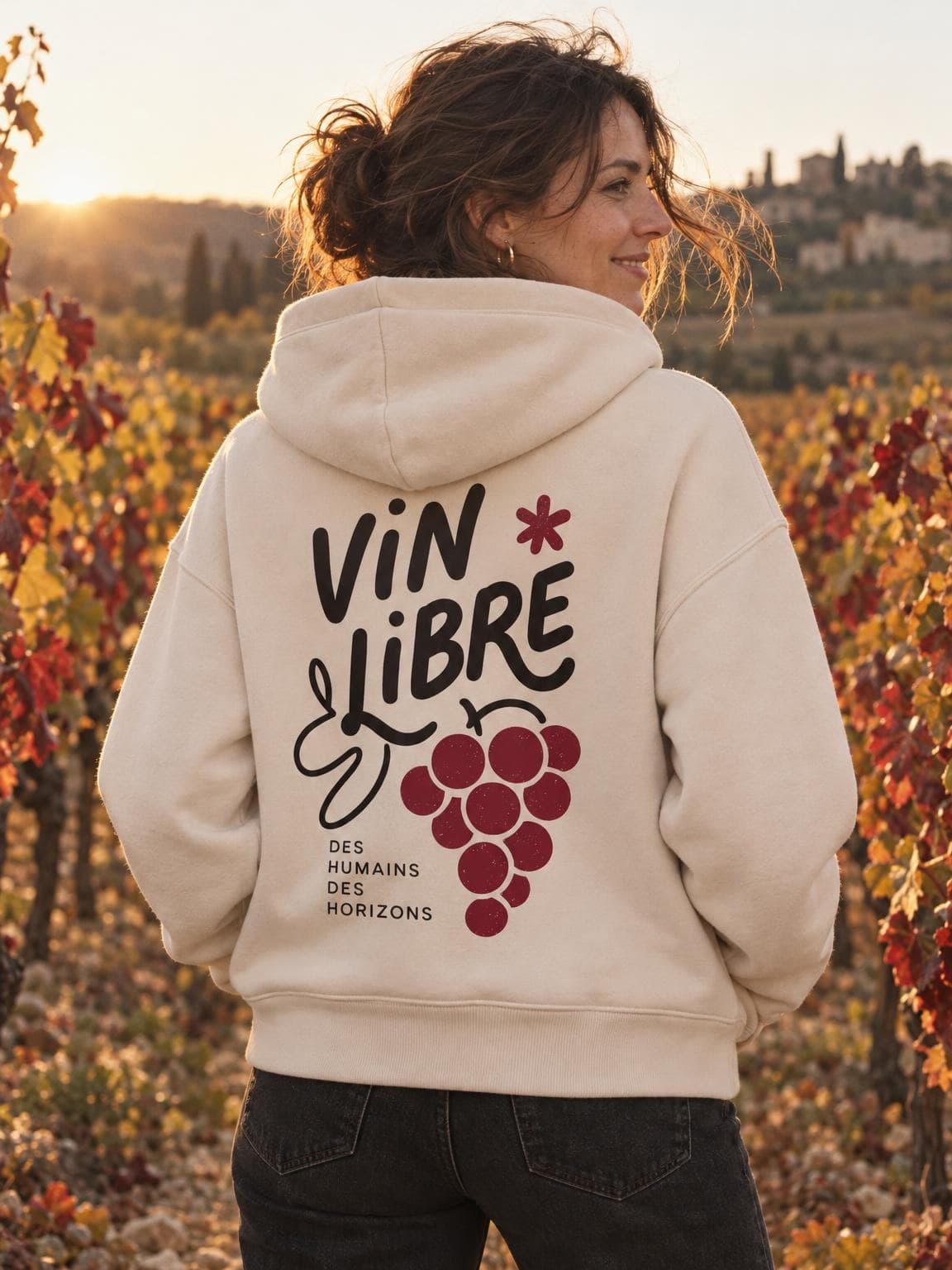 Hoodie porté